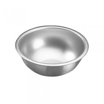 Bowl 350 ccm Stainless Steel, Size Ø 128 x 55 mm